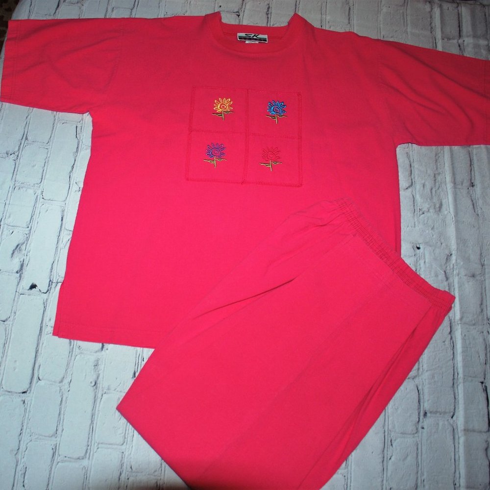 New Summer Cotton Pantsuit